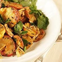 Chicken and Potatoes with Dijon Vinaigrette